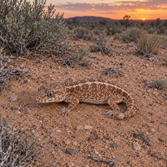 midline knob-tailed gecko