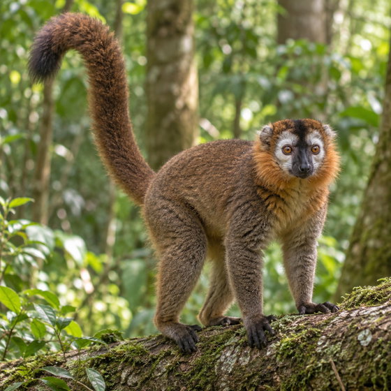 collared lemur