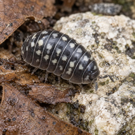 spotted pillbug