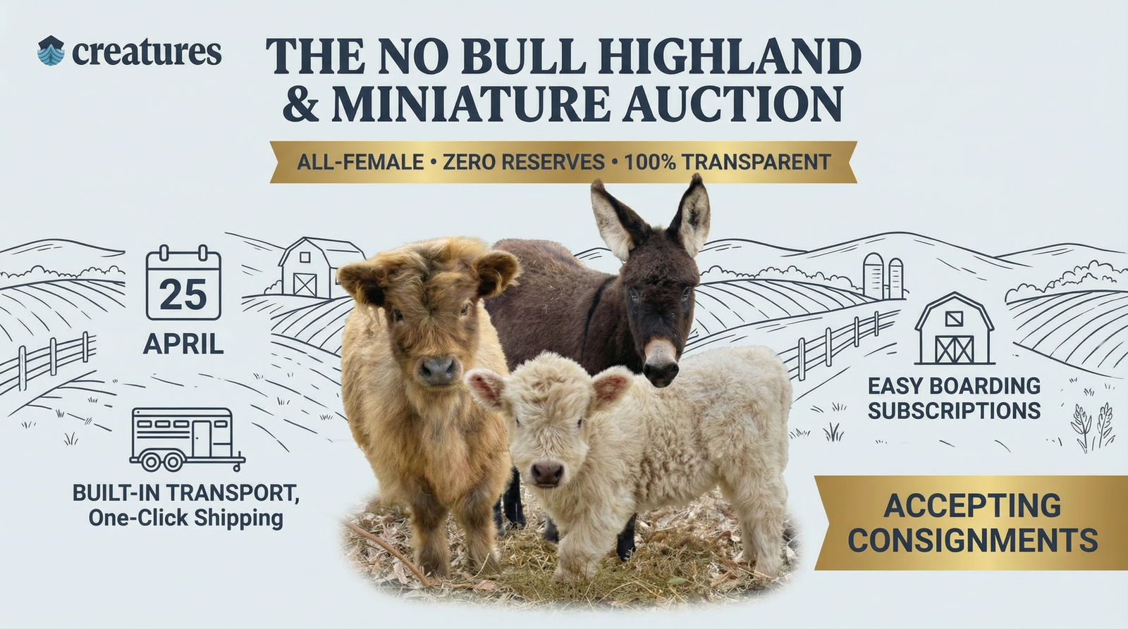 The No Bull Highland & Miniature Auction