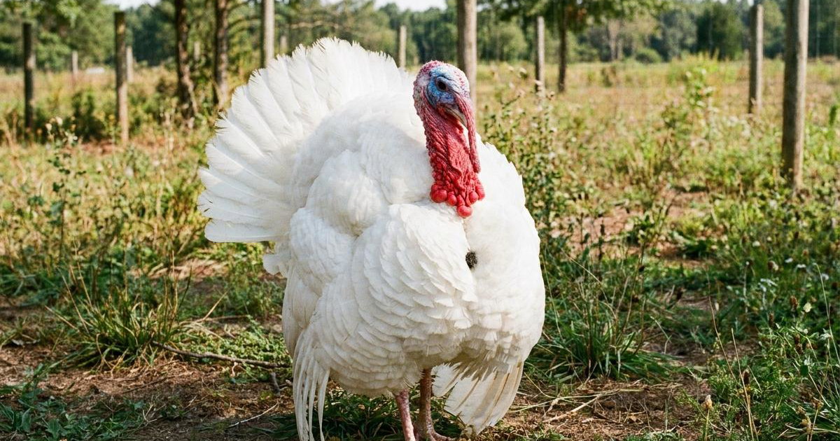 Broad Breasted White Turkey: Breed Facts, Prices & Breeders | Creatures