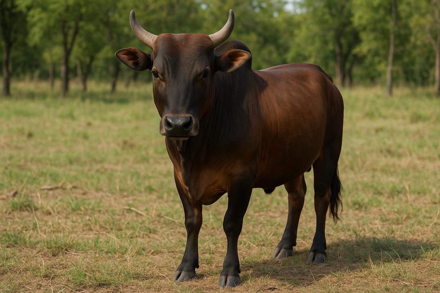 miniature zebu