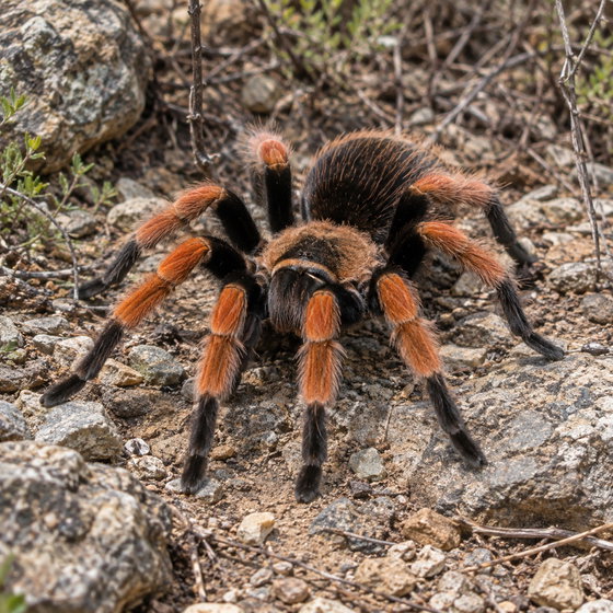 Mexican fireleg tarantula