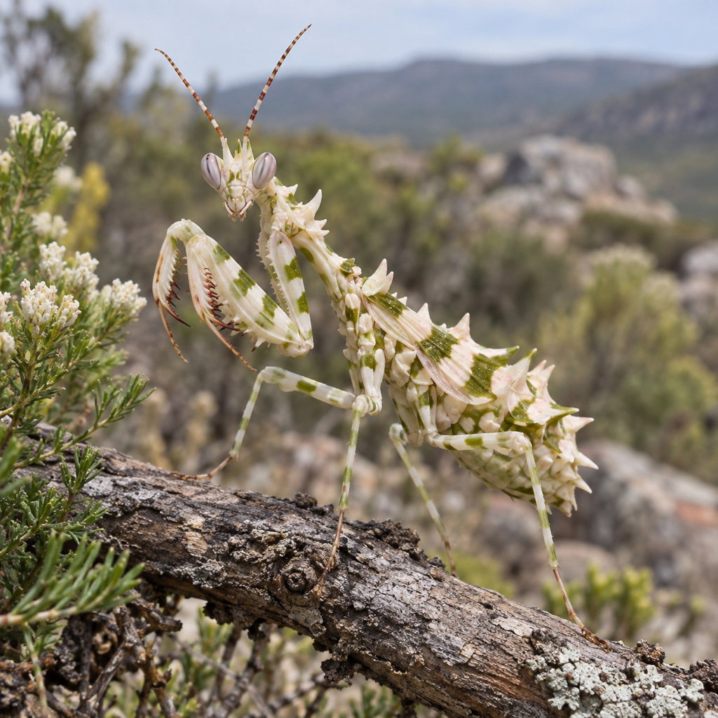 spiny flower mantis