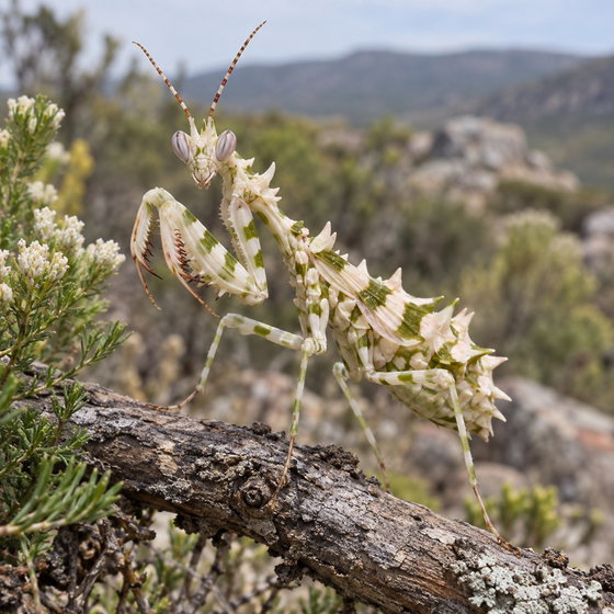 spiny flower mantis