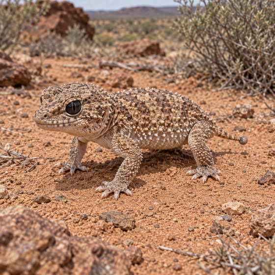 Centralian knob-tailed gecko