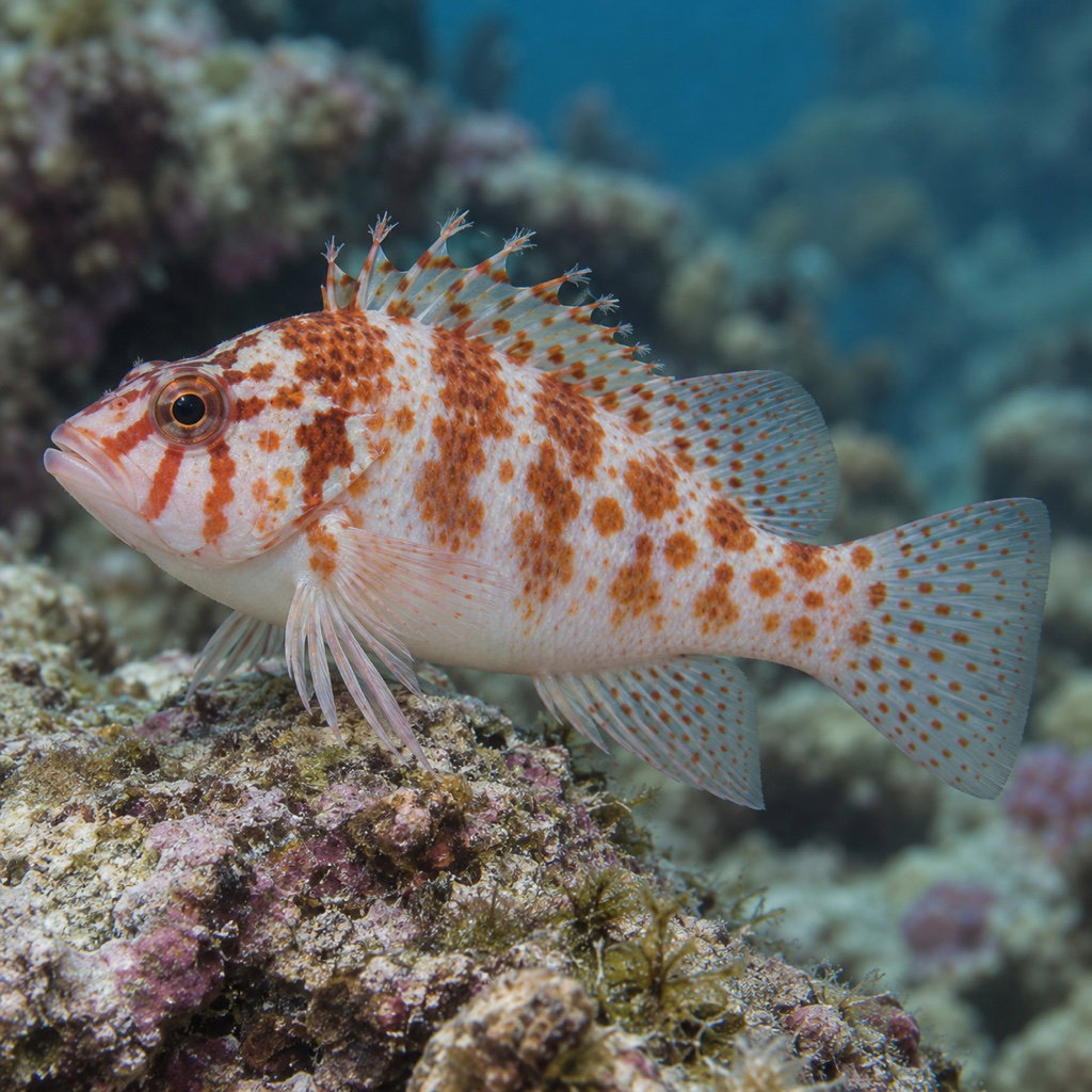 dwarf hawkfish