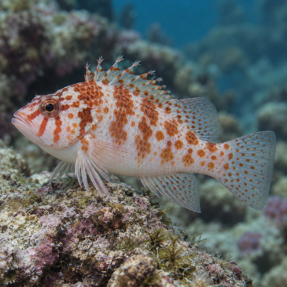 dwarf hawkfish
