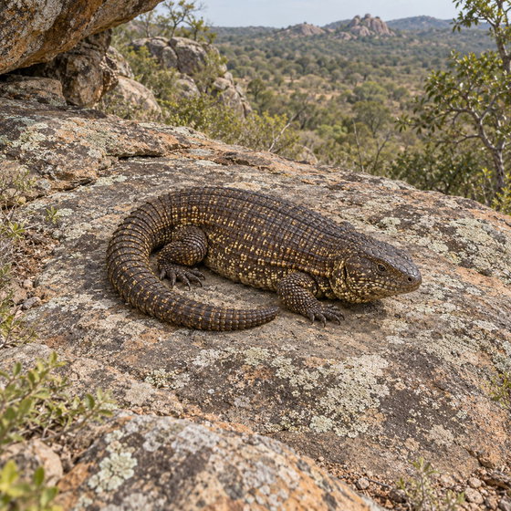 common giant plated lizard