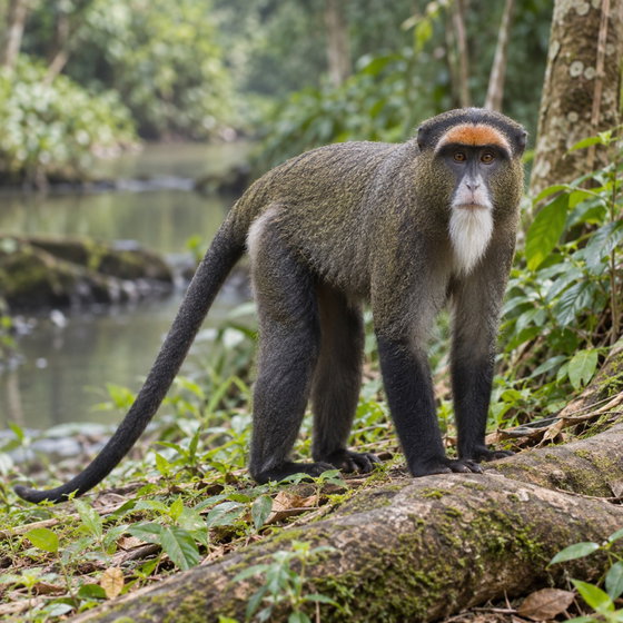 De Brazza's monkey