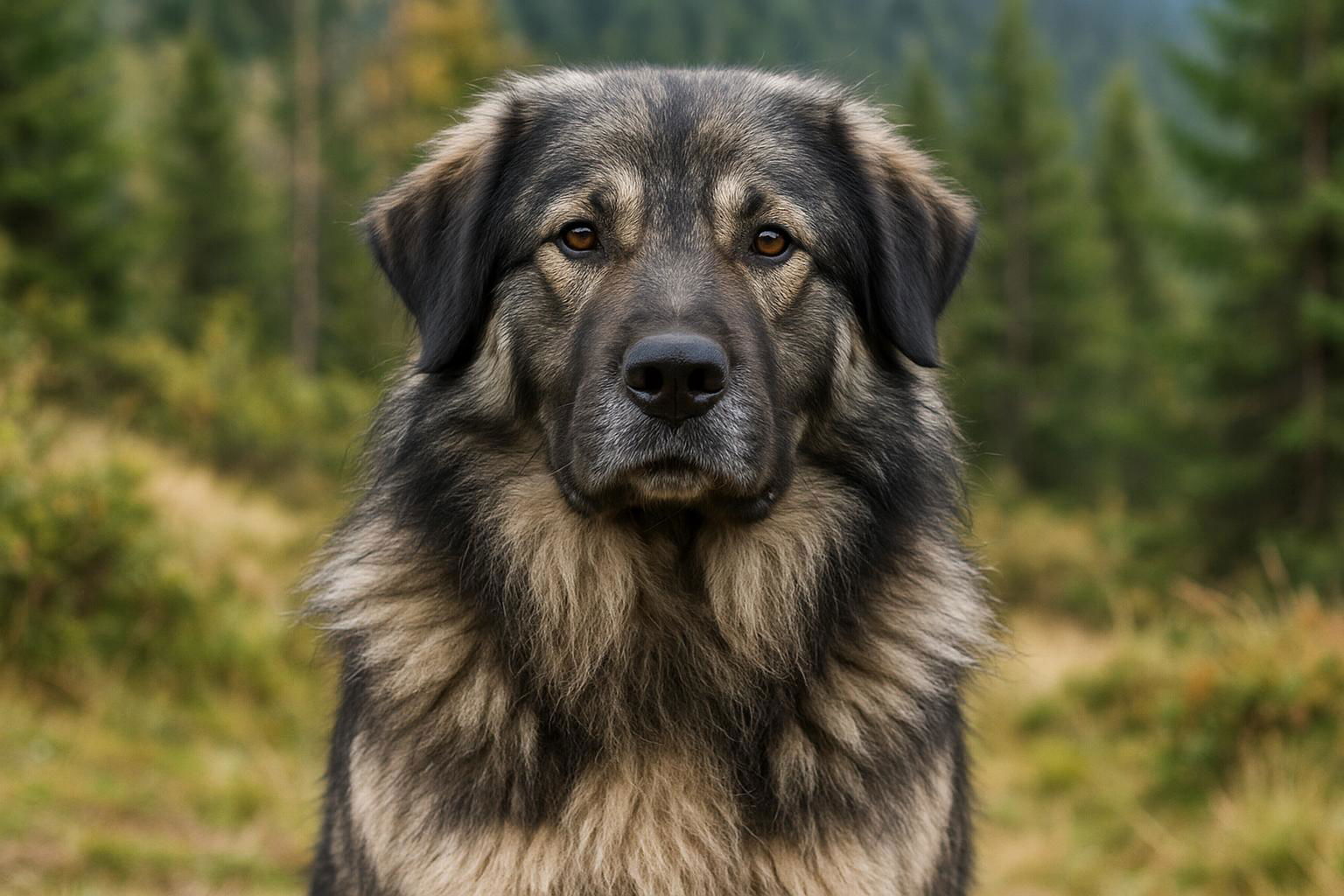 Romanian carpathian shepherd