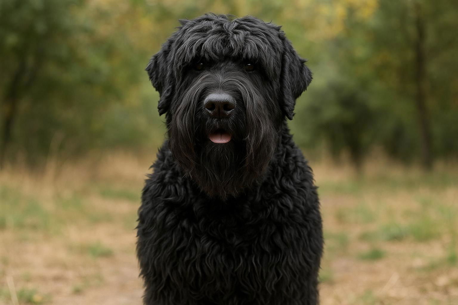 black Russian terrier
