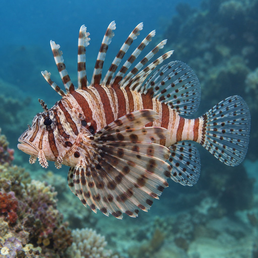 zebra turkeyfish