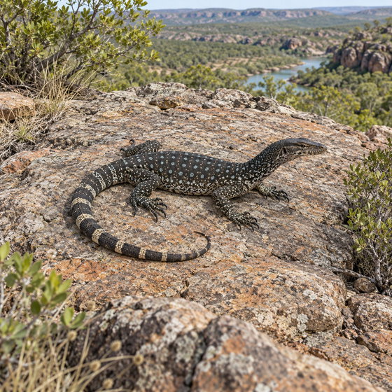 Kimberley rock monitor
