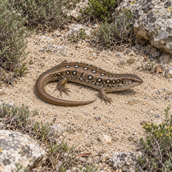 ocellated bronze skink