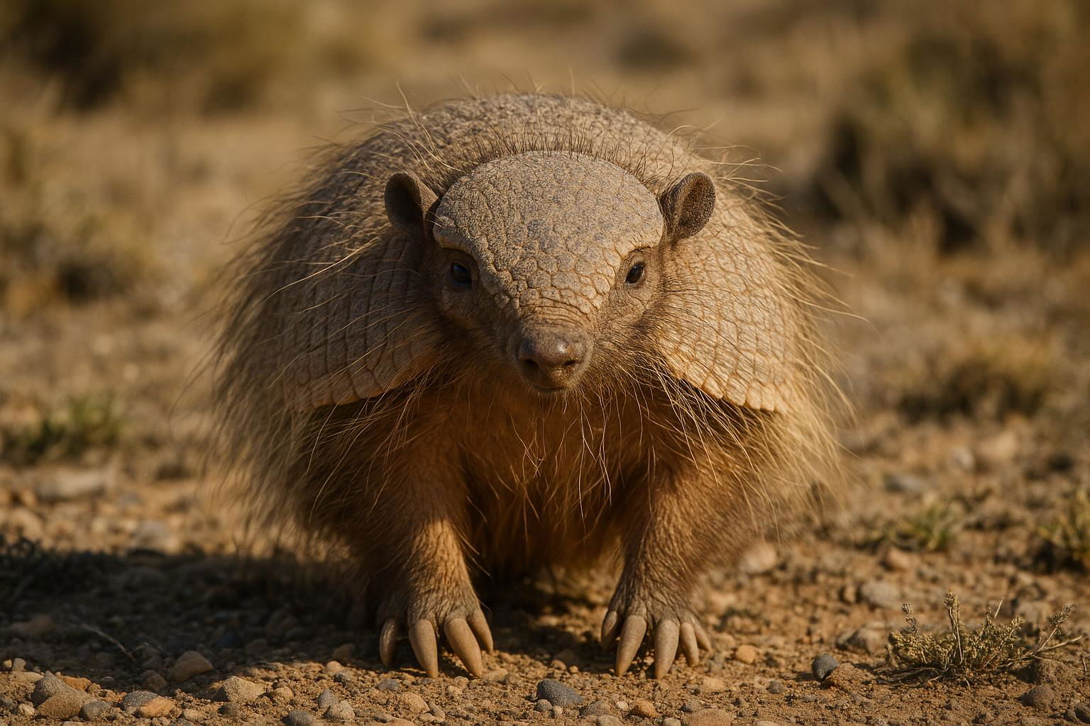 large hairy armadillo