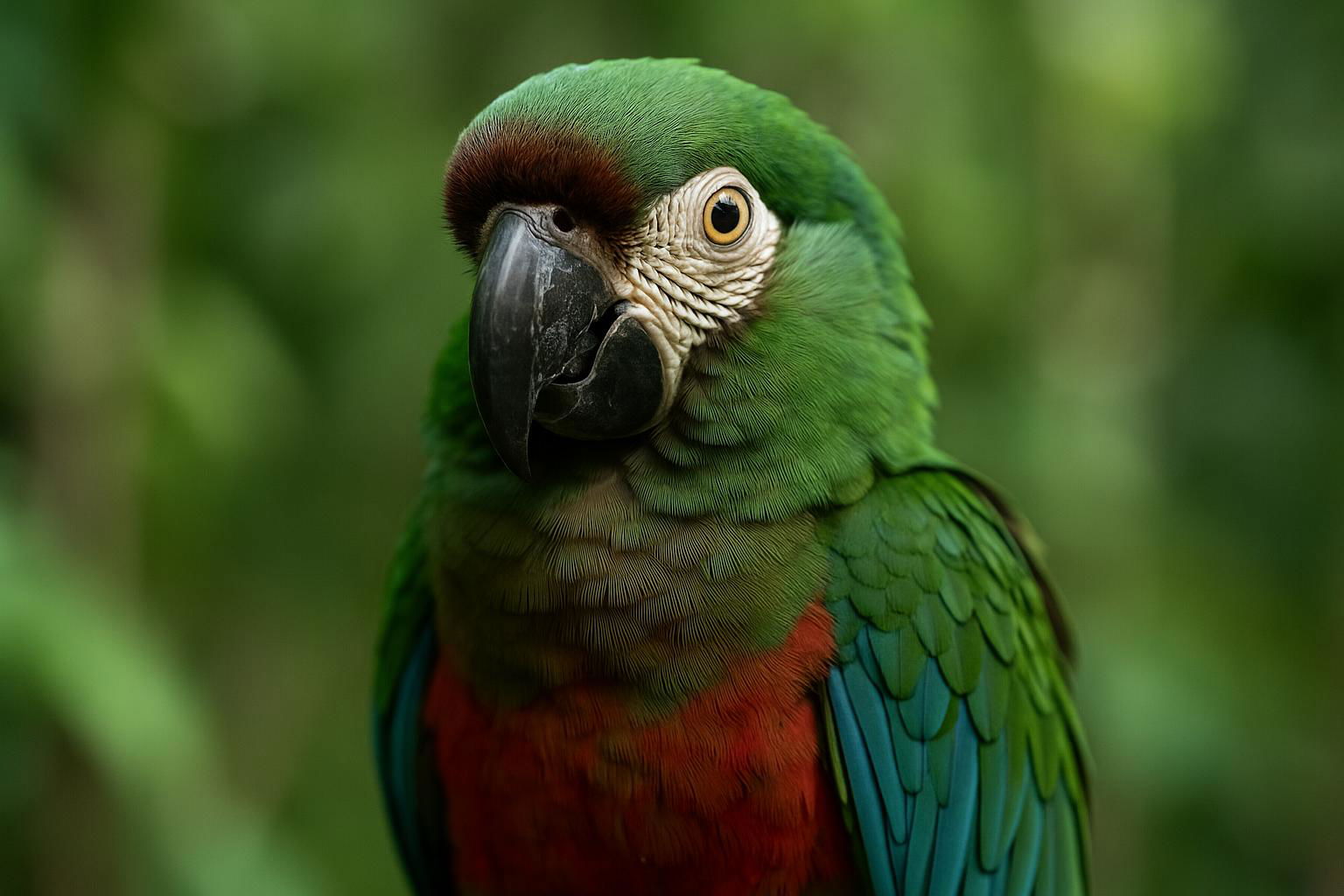 severe macaw