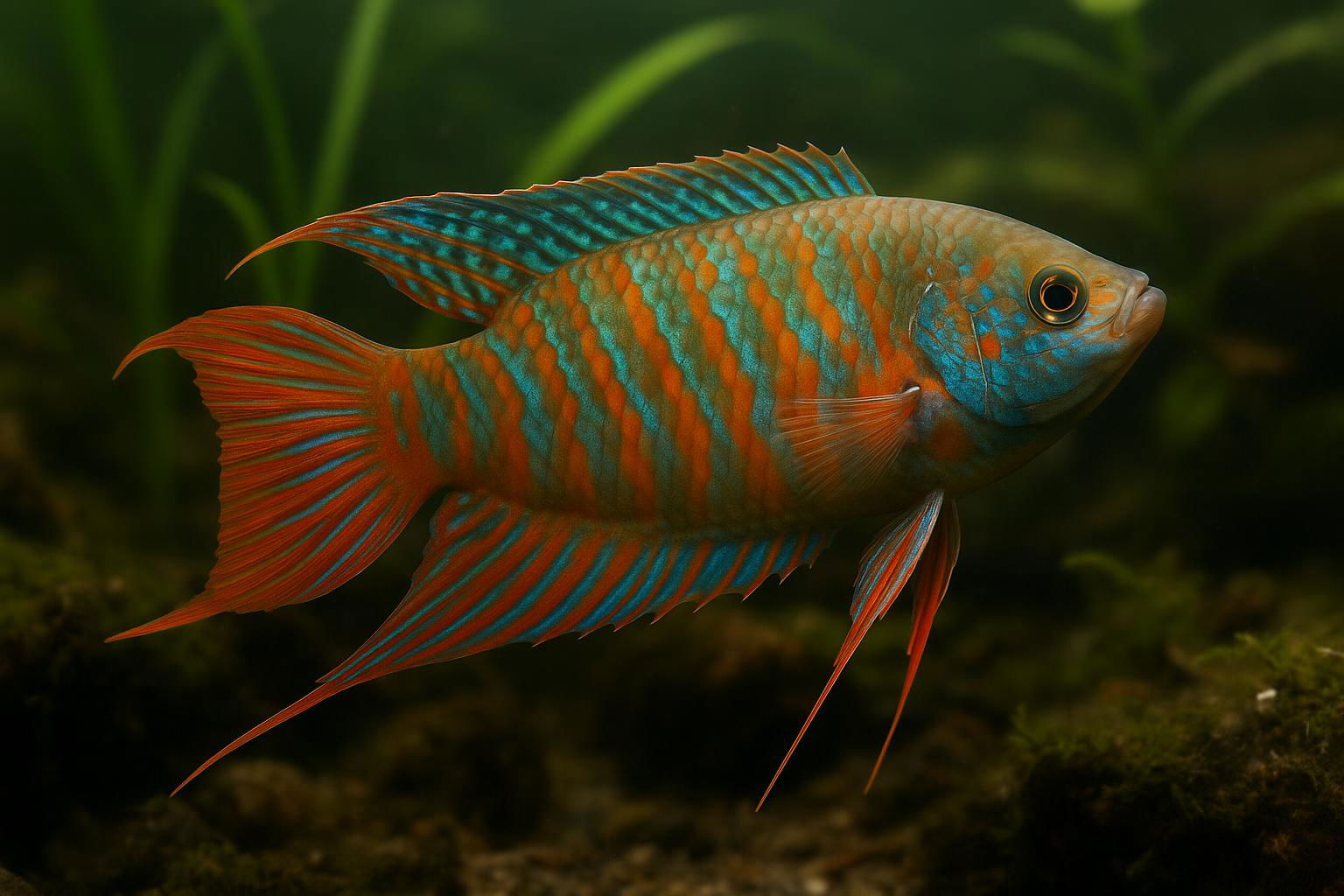 paradise fish