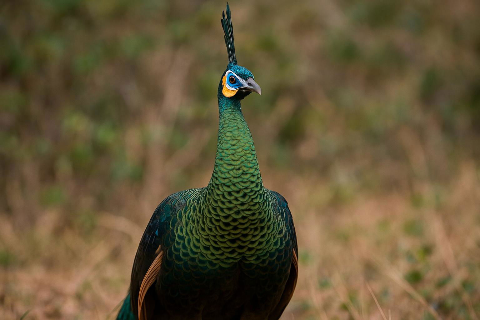 Green Peafowl