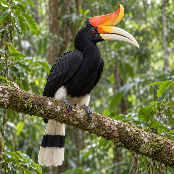 rhinoceros hornbill