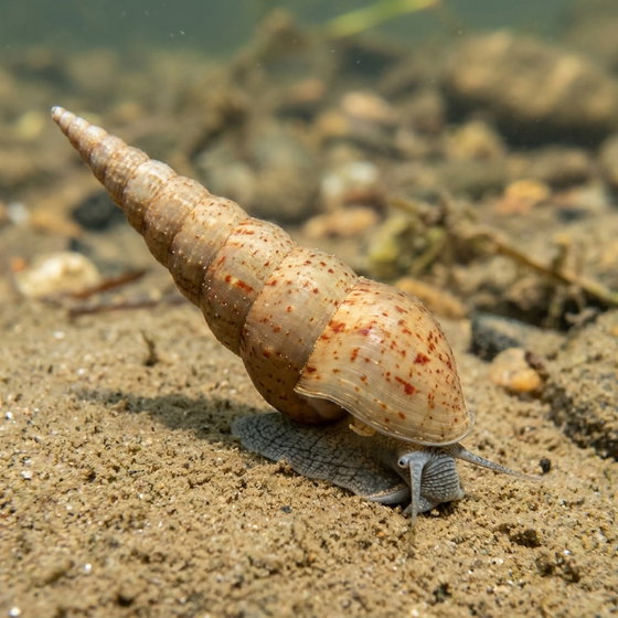 Malaysian trumpet snail