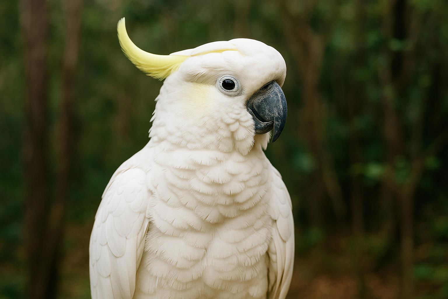 white cockatoo