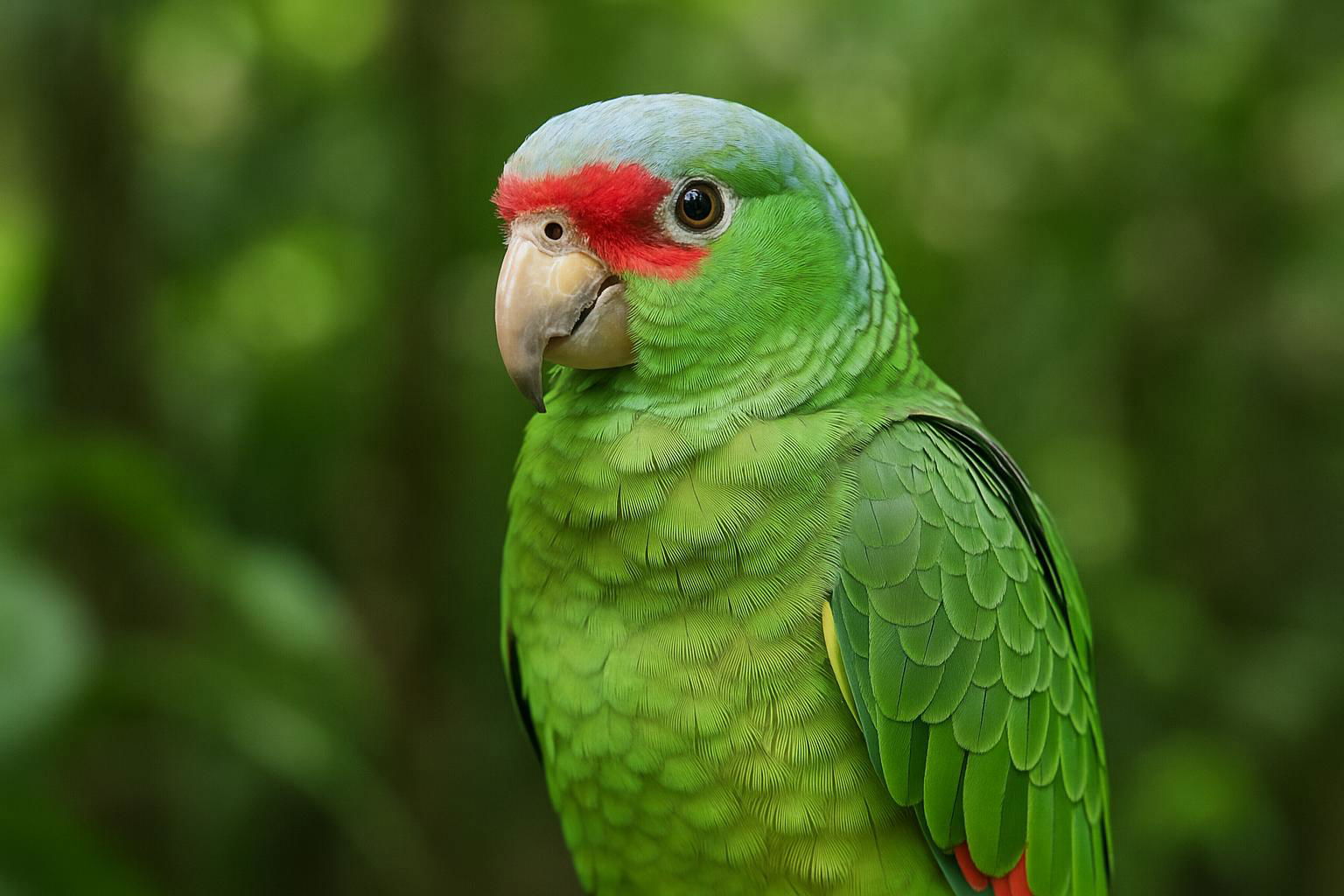 green-cheeked amazon