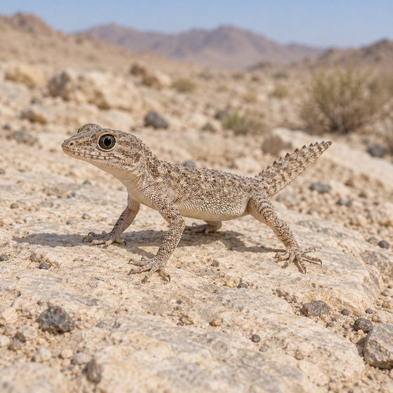 Carter's rock gecko