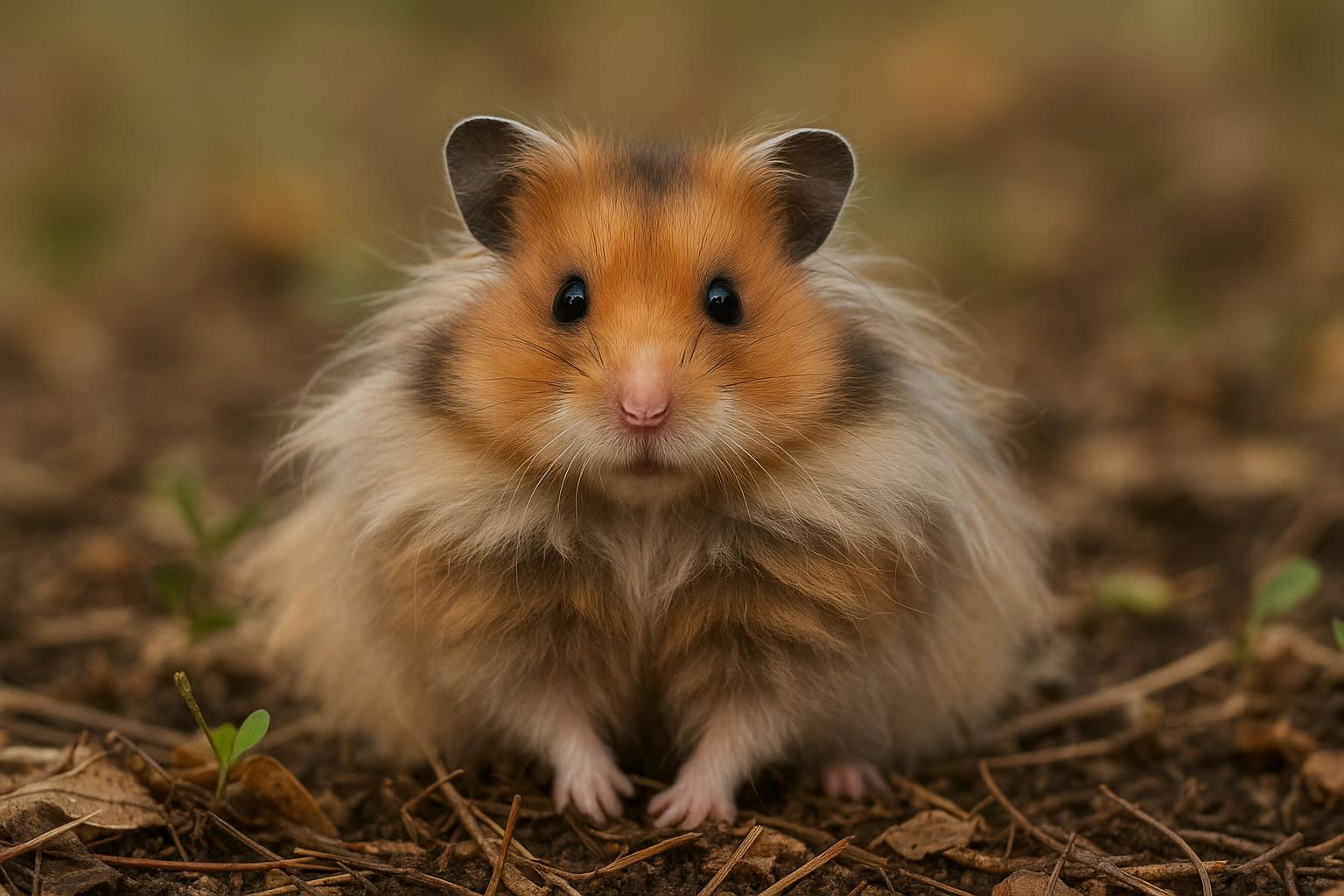 Long Haired Syrian Hamster