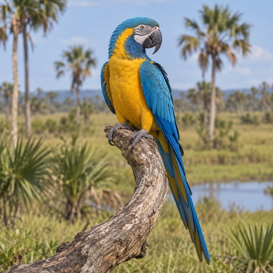 blue-throated macaw