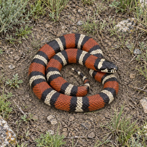 western milk snake