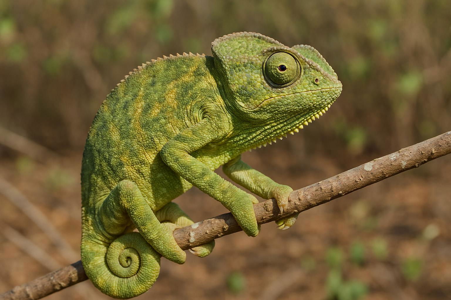 Senegal chameleon