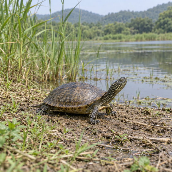 Chinese striped-necked turtle