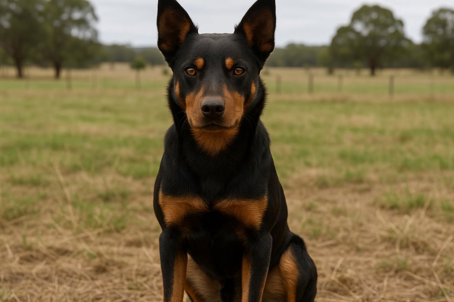 working kelpie