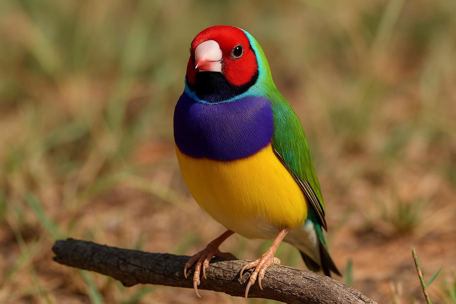 Gouldian finch
