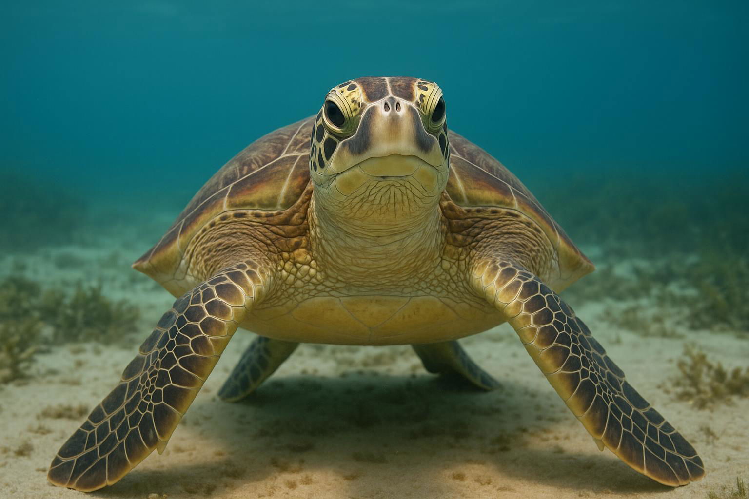 green sea turtle