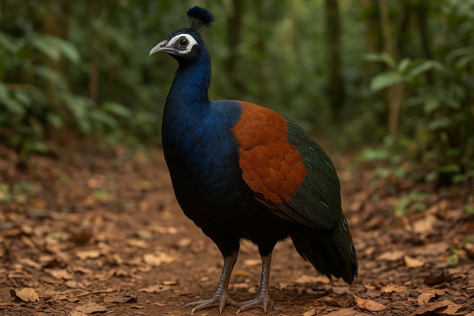 Congo Peafowl