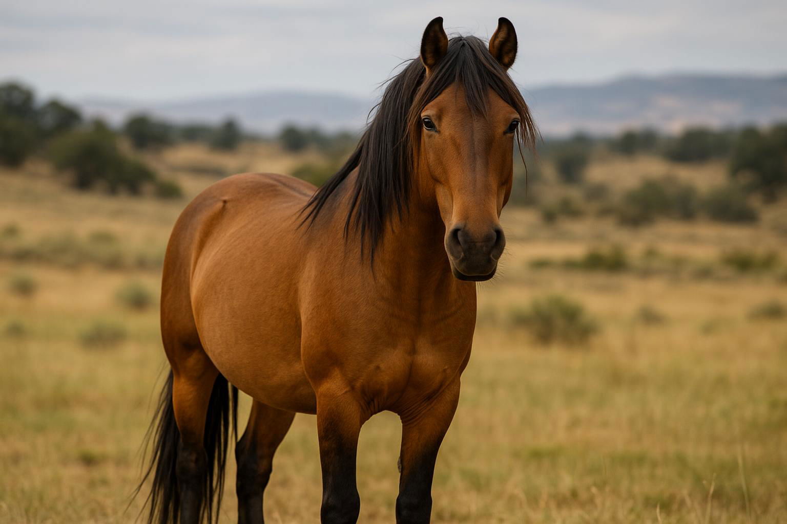 Spanish mustang