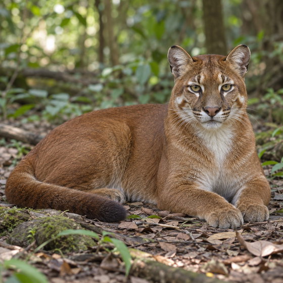 Asian golden cat
