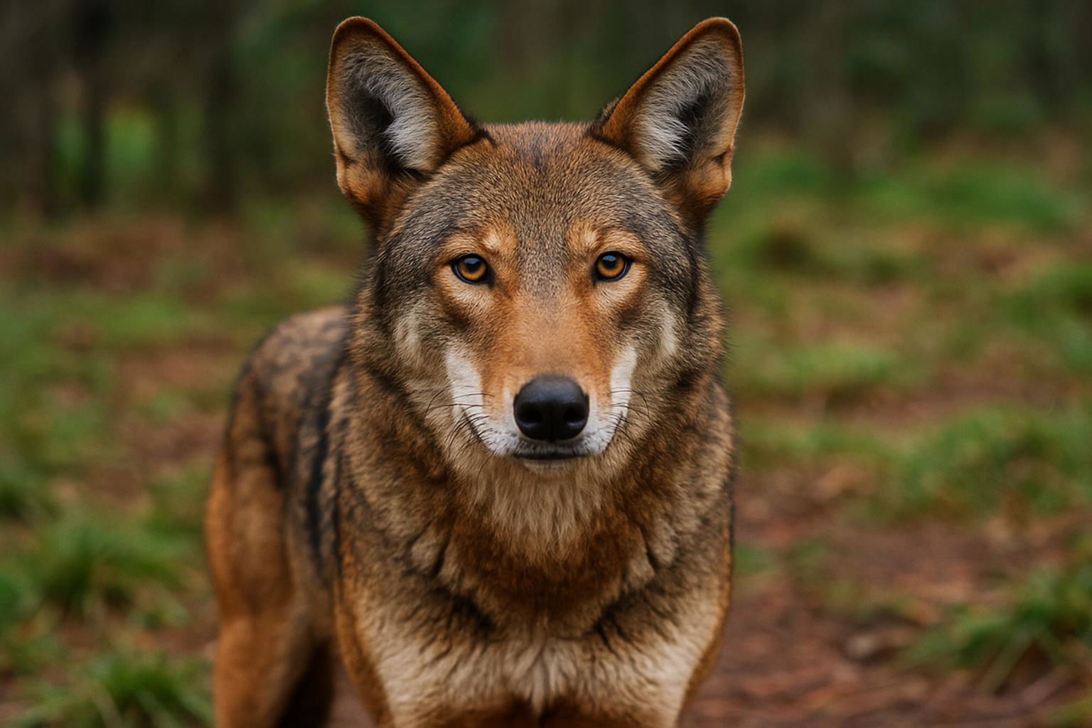 red wolf