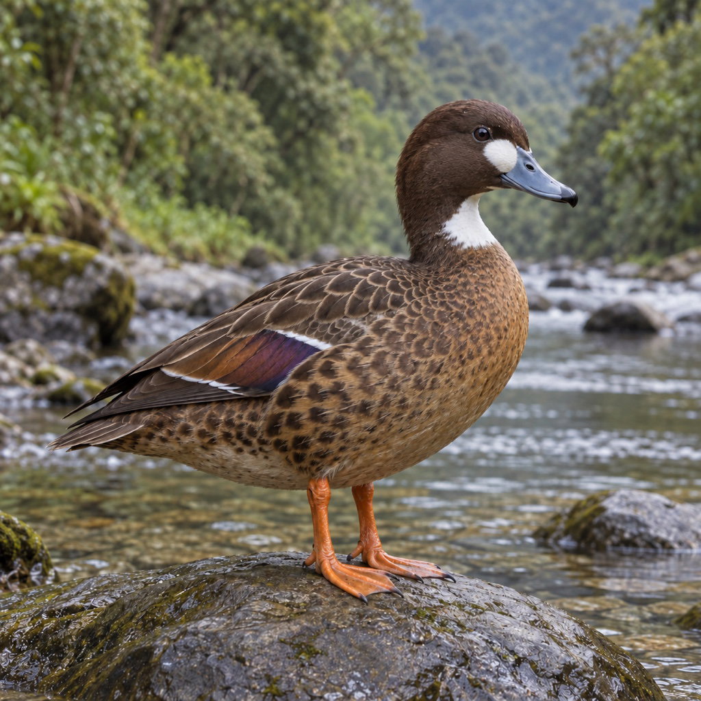 bronze-winged duck