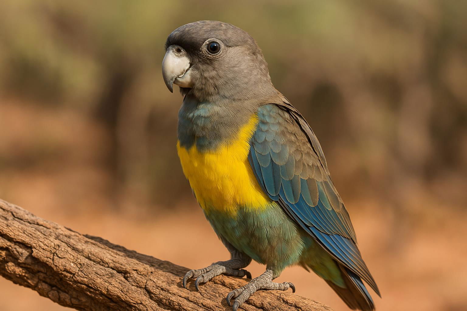 Rüppell's parrot