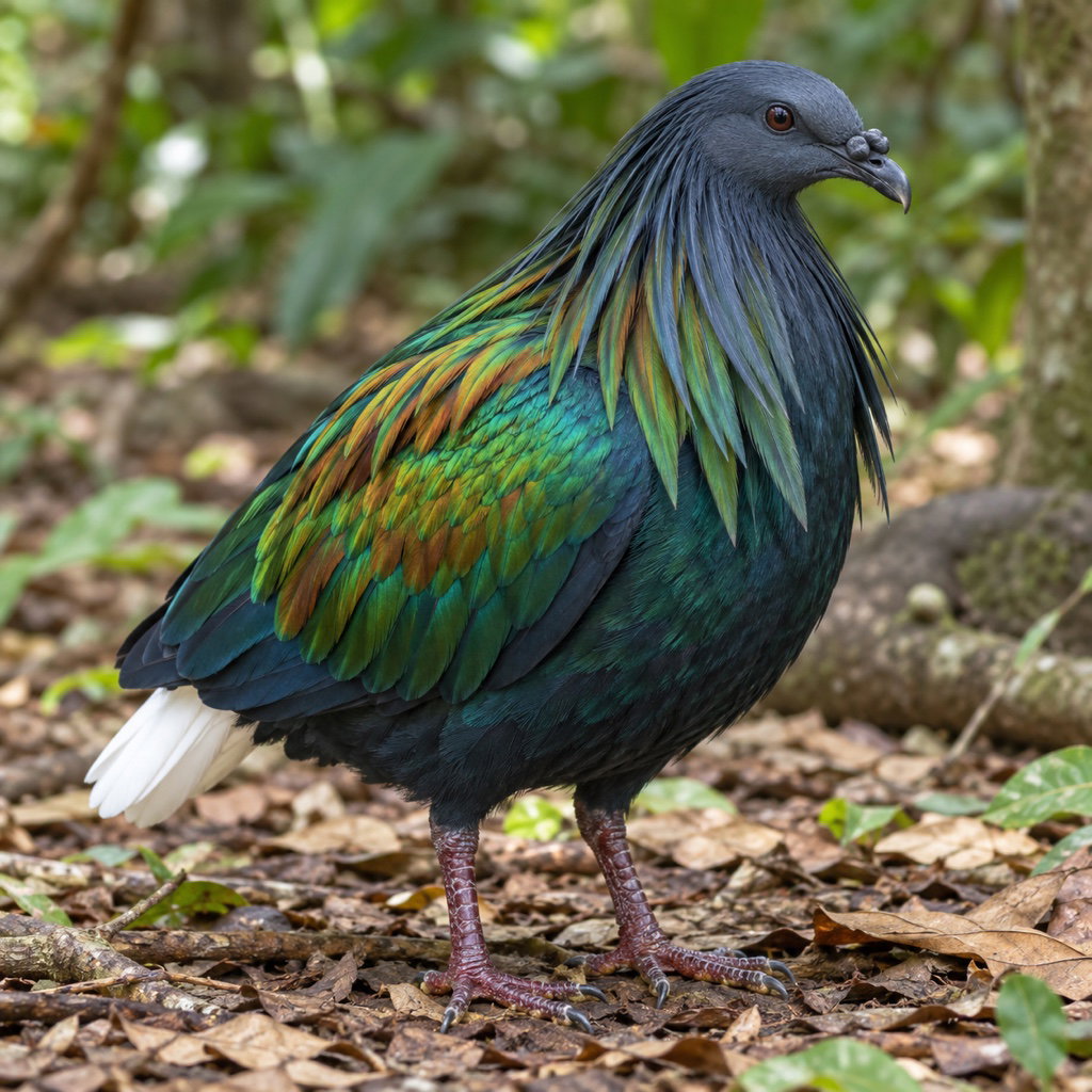 Nicobar pigeon