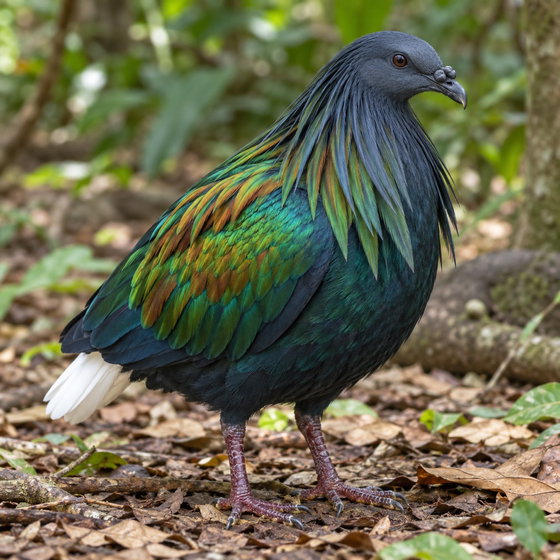 Nicobar pigeon
