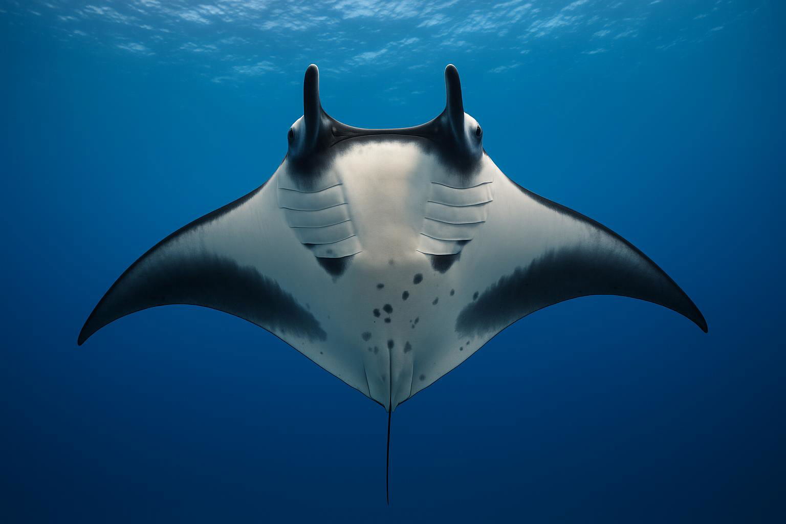giant oceanic manta ray