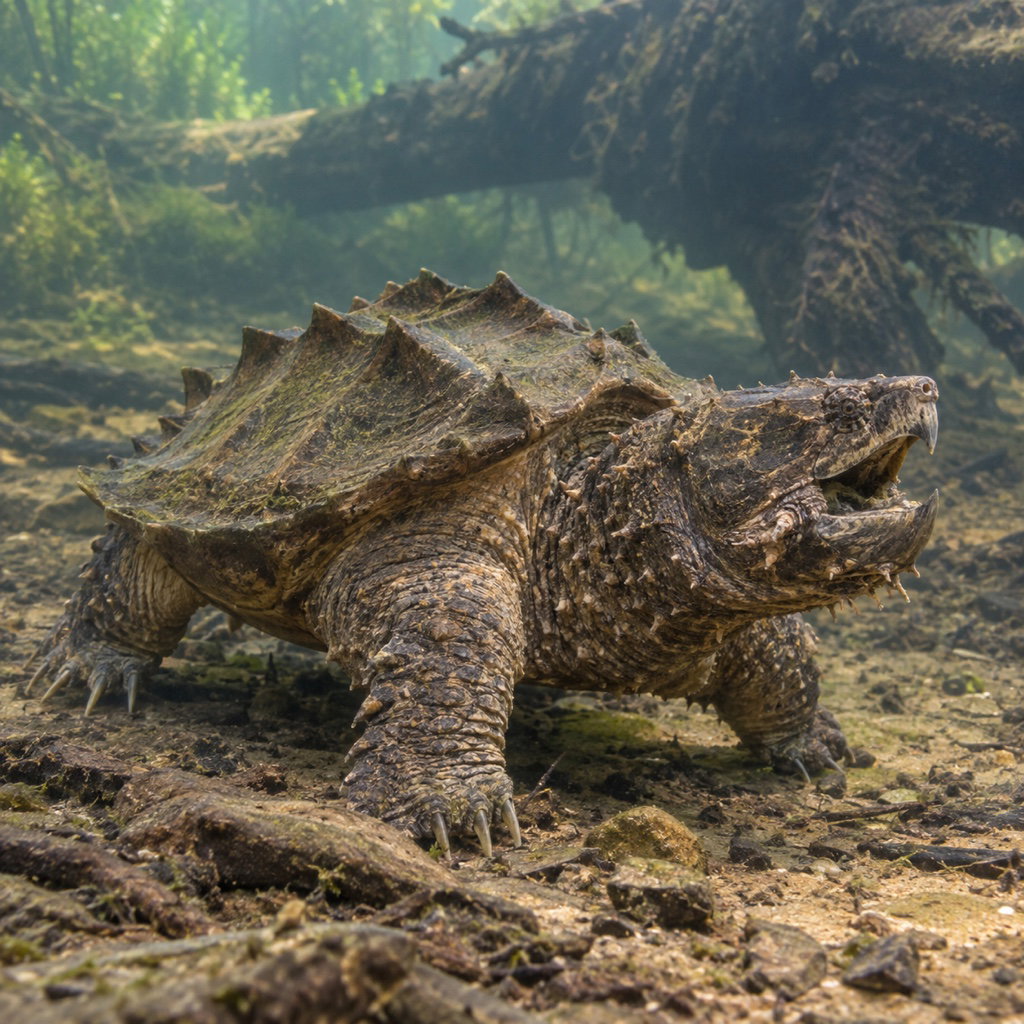 alligator snapping turtle