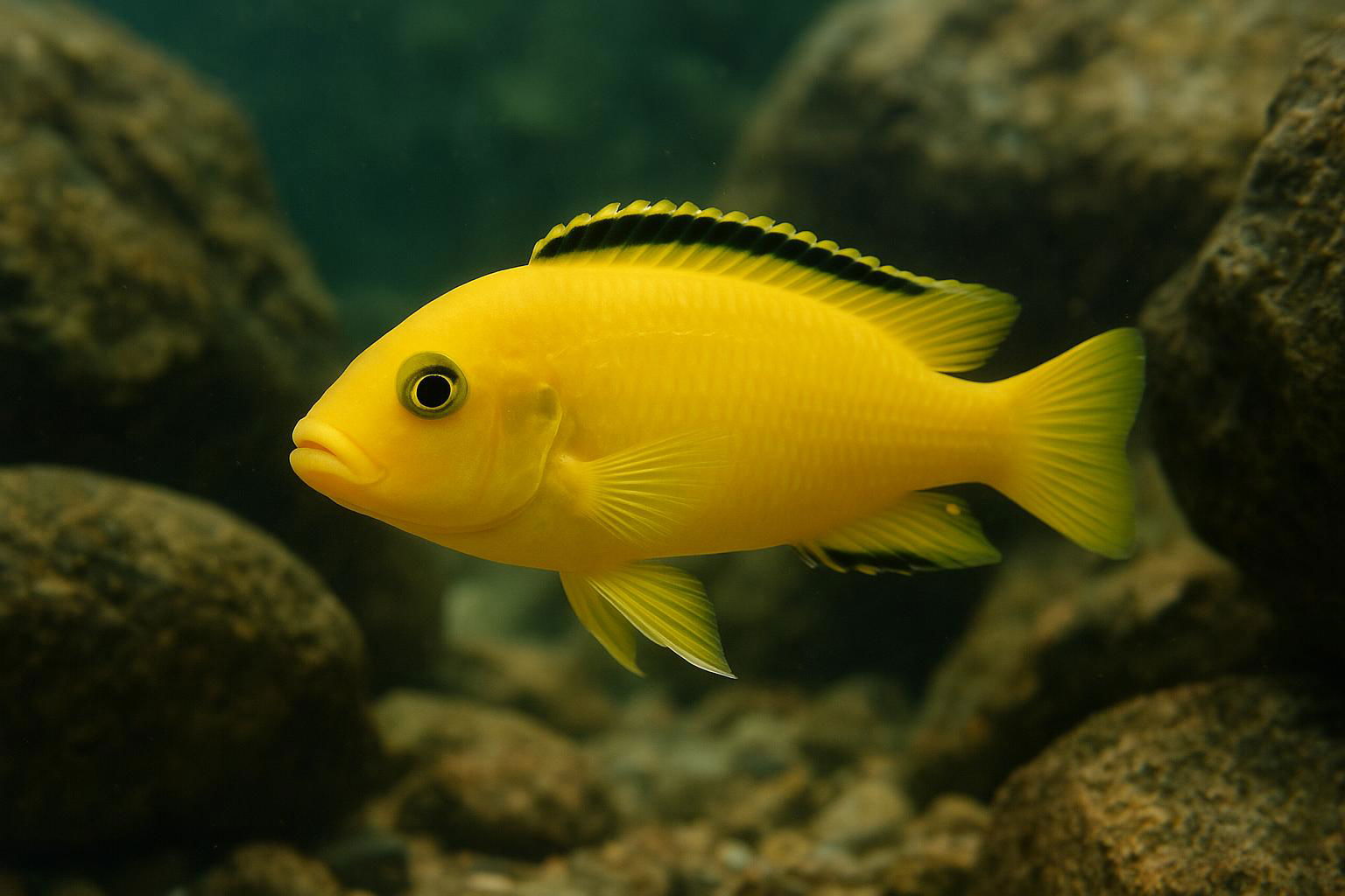 electric yellow cichlid