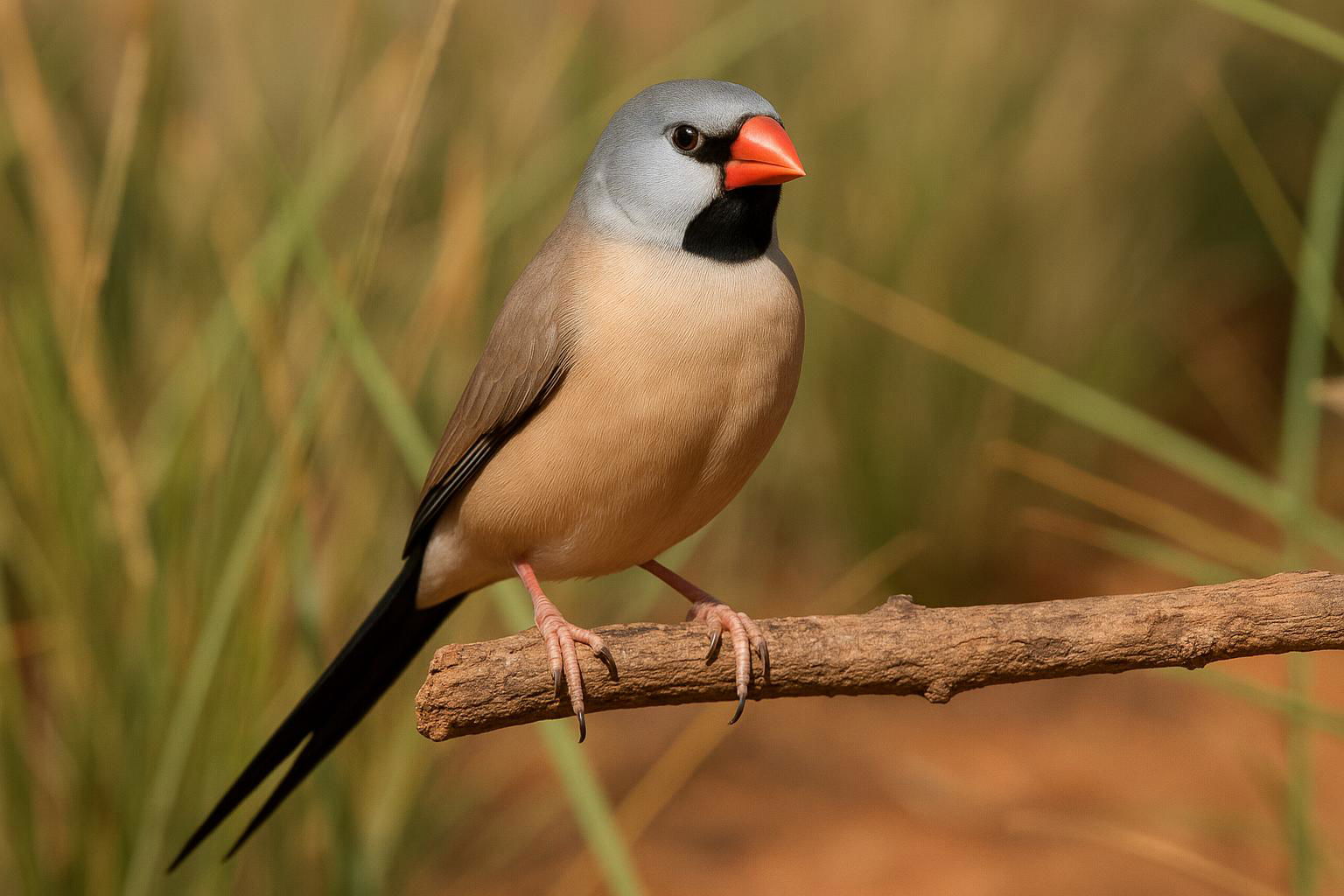 long-tailed finch