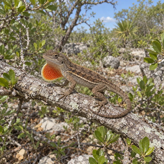 Cuban brown anole