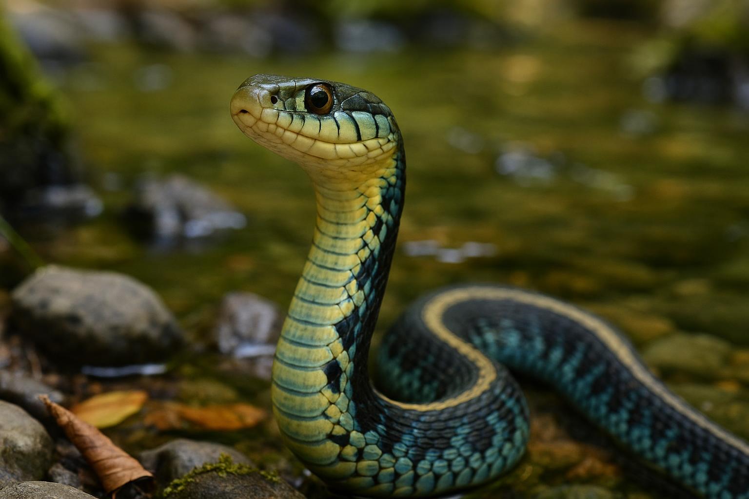 aquatic garter snake